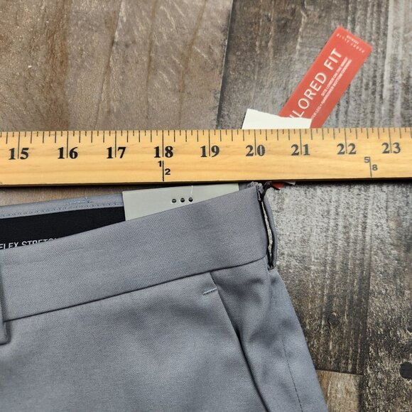 Mens Perry Ellis Premium size 40x30 Tailored Fit Flex Stretch Dress Pants - Picture 5 of 12